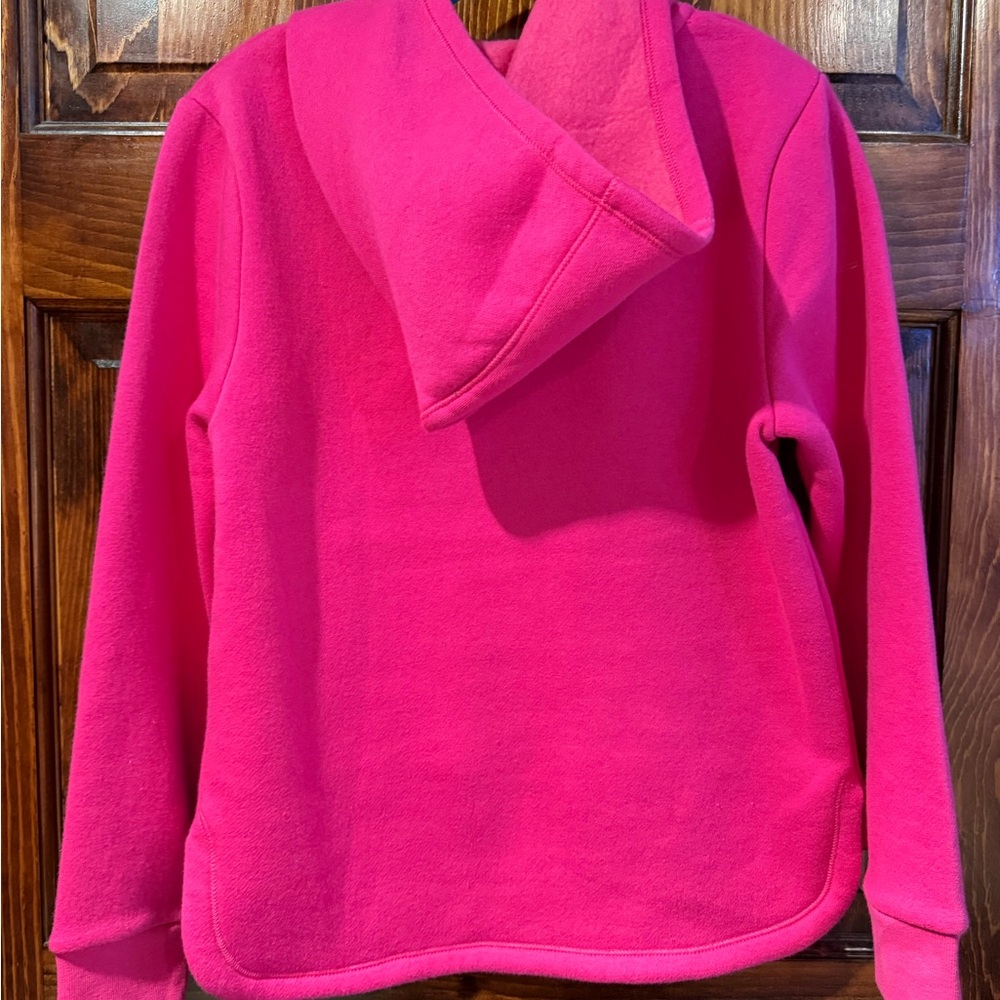 Adidas Pink Sweatshirt Hoodie with Logo - Picture 3 of 3